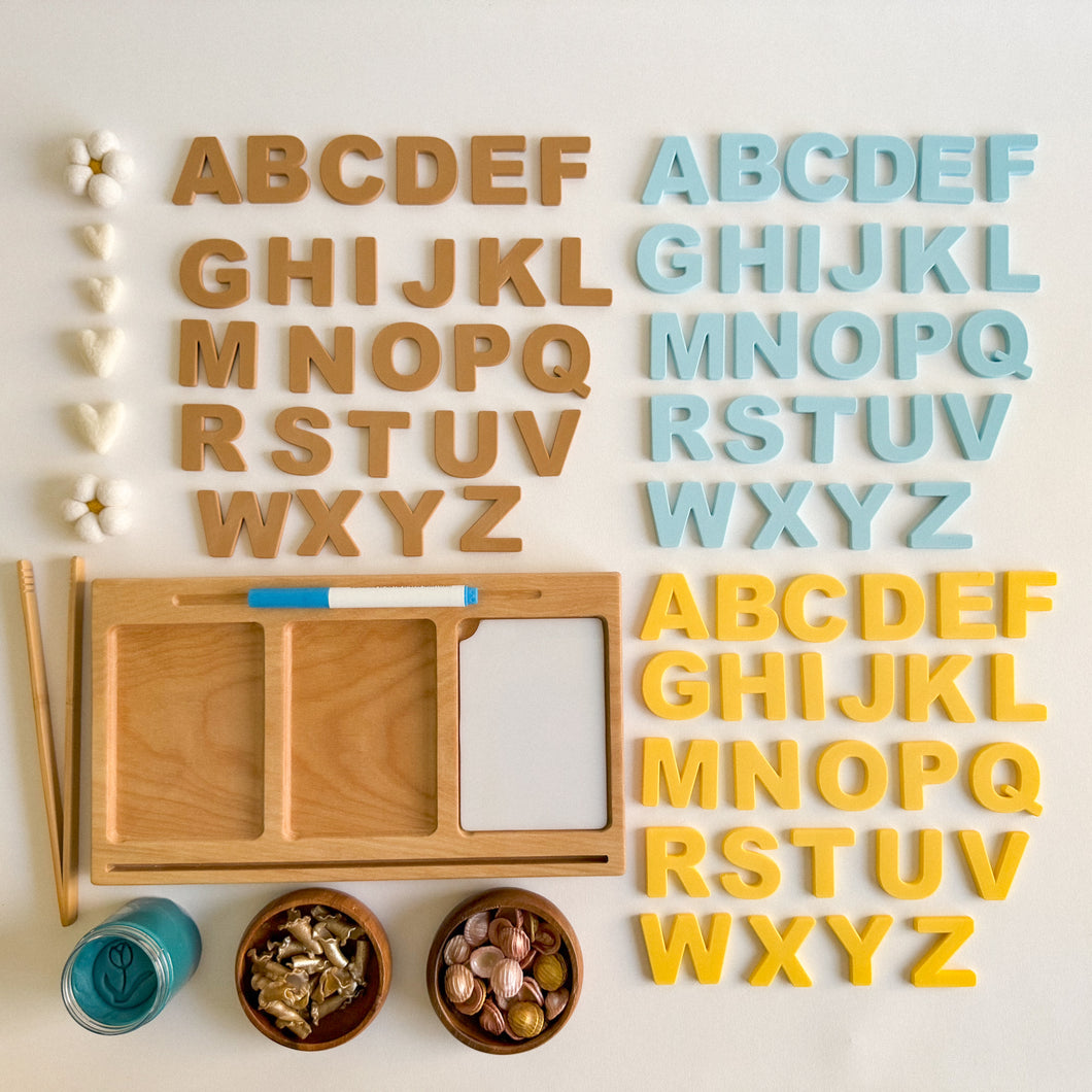 Eco-friendly Alphabet set of 26 - Uppercase