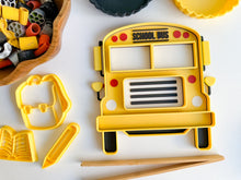 Load image into Gallery viewer, NEW - School Bus Bio Sensory Play Tray
