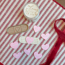 Load image into Gallery viewer, Band-Aid Bio Dough Cutter  and Kindness Heart Counters | designed for Curious Wren
