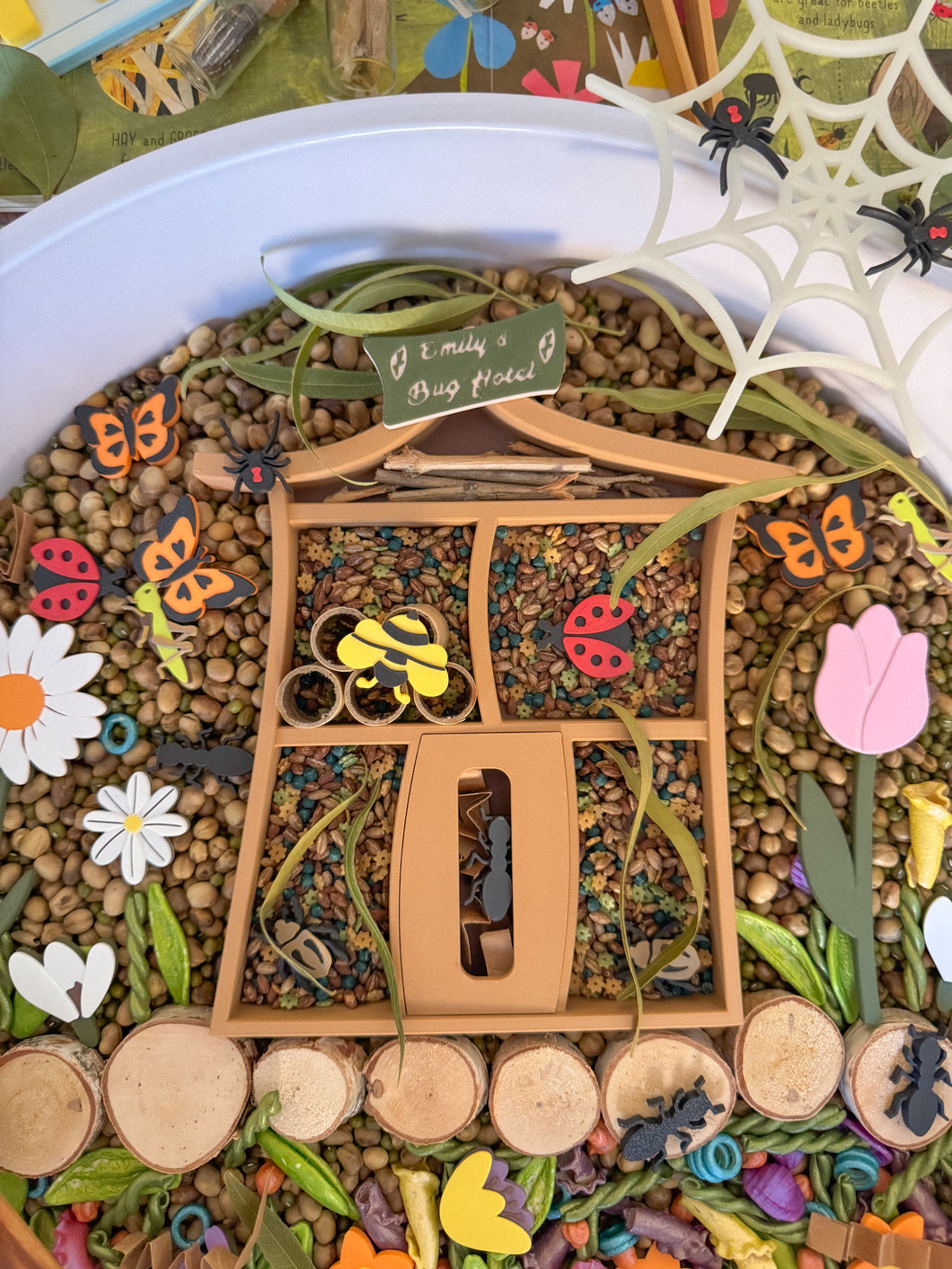 Home for Bugs Bio Sensory Play Tray