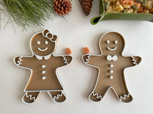 Load image into Gallery viewer, Gingerbread Man and Girl Bio Sensory Tray
