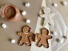 Load image into Gallery viewer, Gingerbread Man and Woman Pancake Maker Bio Mold
