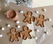 Load image into Gallery viewer, Gingerbread Man and Woman Pancake Maker Bio Mold
