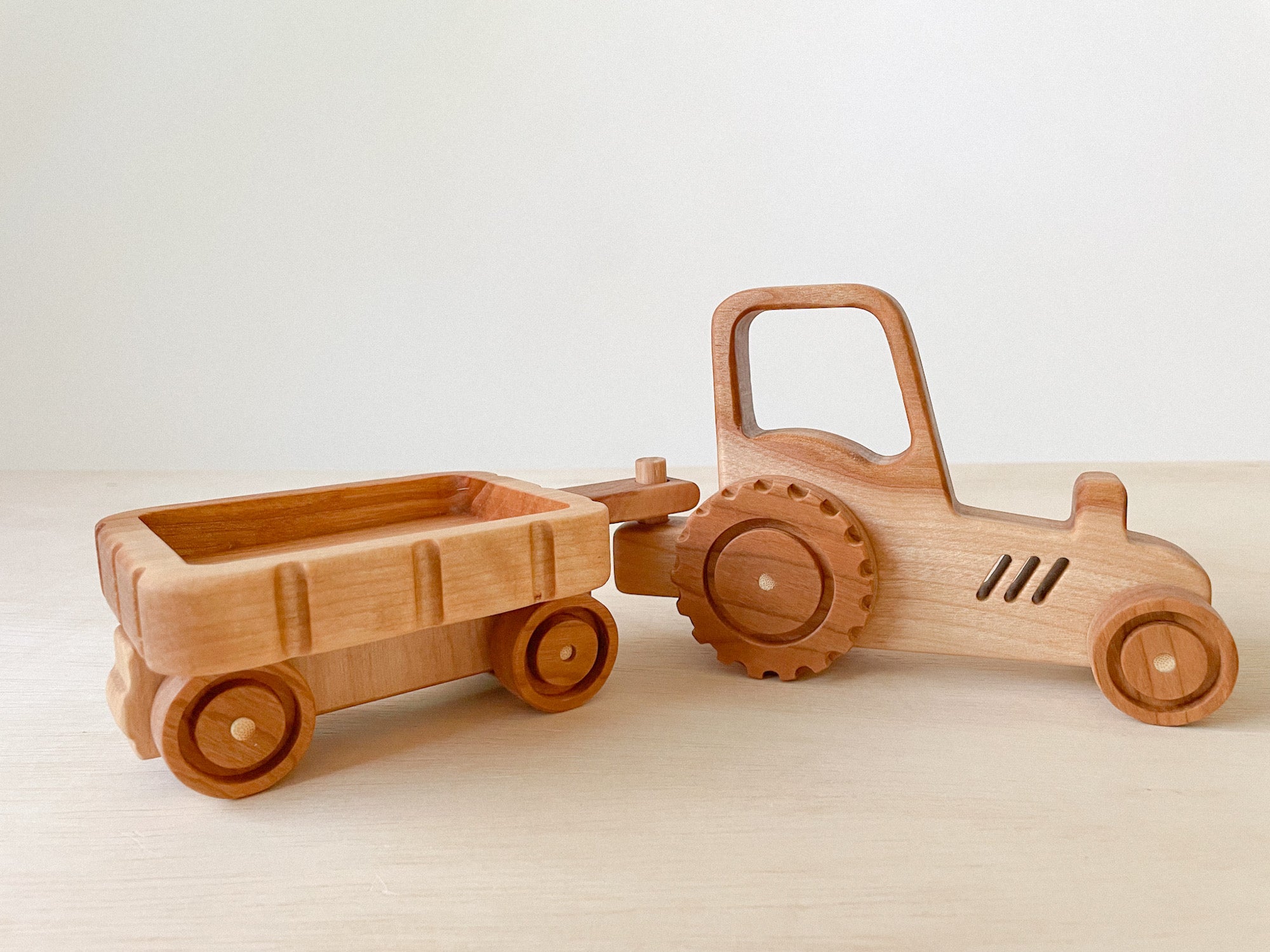 Wooden Tractor hotsell